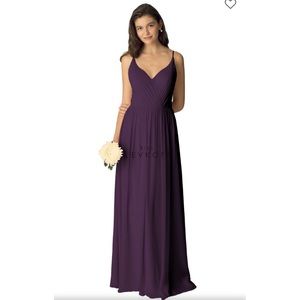 Bill Levkoff bridesmaid dress PLUM size 8